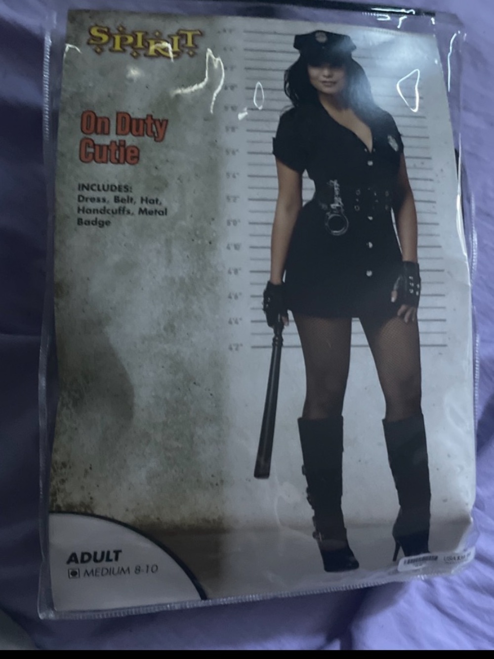 Spirit Black 'On Duty Cutie' Women's Police Costume